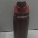 Owala FreeSip Sway Insulated Stainless Steel Water Bottle with Two-Way Spout, Built-In Straw and Bucket Handle, Made for Travel, School, and Sports, 30oz, BPA Free, Leak Proof, Black Cherry