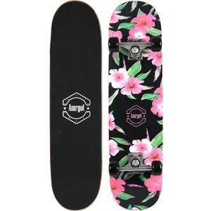 Skateboards for Beginners,31 * 8 inches Complete Skateboards for Kids,Boys,Girls and Adults,7 Layer Maple Wood,Double Kick Deck Concave Standard and Tricks Skateboard