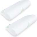COOLBEBE Cervical Neck Pillows for Pain Relief, 2PCS Foam Neck Support Pillows for Bolster, Neck Roll Pillow for Sleeping and Spine Protecting (2pack)