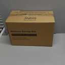 4-Tier Medicine Cabinet Organizer with Leather Handle, Empty Plastic First Aid Kit, Multipurpose Storage Box with A Portable Weekly Pill Organizer for Family Emergencies, Home