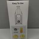 SupMaKin Safe Mandoline Slicer for Kitchen, Potato Slicer for Chips, Vegetable & Food Slicer,Thickness Adjustable 0.1-8 mm, Kitchen Faster Slice Artifact White (Only Slice)