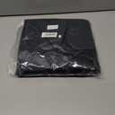 Newrara Adult Shiny Graduation Cap and Gown Tassel Set for High School & Bachelor (45 Plus, Black)