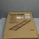 Dog Ramp for Car 71" L x 17" W, Foldable Pet Ramp for Large Dogs with Non-Slip Rug Surface, Portable Dog Car Ramp for SUV, Truck & Vehicle, Heavy-Duty Aluminum Pet Loading Ramp Supports 250 lbs