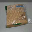 GREENER WALKER 100% Compostable Trash Bags with Tie Handles, 1.6 Gallon-150Bags, Food Scrap Kitchen Waste Bags with EN13432 Certified