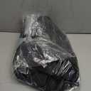 Foldable Travel Duffle Bag, Airlines Approved Carry On Bag Weekender Overnight Bag for Men Women, 40L (Black)