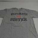 Women's Favorite Sister Tee Grey, Size L