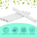4Pcs 1-1/2 Inch PVC Pipe 17" Long White Sch40 Industrial PVC Pipes for Home DIY, Greenhouse, Garden, Farm, Workshop, Furniture Grade(1.50" x 17"L)