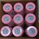 36 Pcs 3.5 Inch Baby Bottle Shower Favor Mini Plastic Candy Bottle Clear Bottles for Baby Shower Mini Feeding Candy Box for Party Favor Gift Decor(Pink)