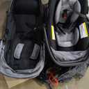 Evenflo Shyft Intuiti Travel System with Revolve180 LiteMax NXT Rotating Rear-Facing Lightweight Preemie and Infant Car Seat 3-30 lbs. (Fossil Gray), Exp: 2030-12-09