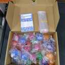 30 Pack Stress Balls Set Fidget Toys for Kids Teens, Squeeze Stress Relief Balls Bulk Goodie Bag Stuffers Classroom Prizes for Kids Easter Eggs Fillers Pinata Stuffers Birthday Party Favors