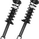 KUSATEC Rear Pair Complete Struts Shock Absorber fit for Honda Accord 2008-2012, 172563 Left/Right Struts with Coil Spring Assemblies