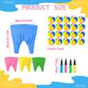 Granny Pants Yard Game,Giant Pants Outdoor Game,Oversized Pants Tossing Game with 24 Bouncy Balls and 4 Pumps Backyard & Outdoor Group Games for Family & Friends Gatherings