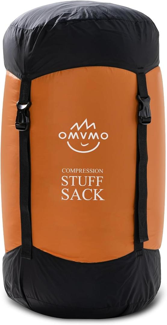 Compression Sack, 12L/19L/32L/46L/53L Water-Resistant Sleeping Bag Stuff Sack,Anti-Tear Ultra Light 400T 20D Nylon Storage Bag,Space Saving Gear for Camping Hiking Travel 1Pcs 
