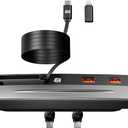 Nycetek USB Hub for Tesla Model 3/Y, 45W PD Center Console Retractable Fast Charging, Car Docking Station Charger Multi Port for 2021 2022 2023 Tesla Model 3/Y