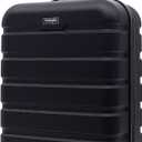 Wrangler 20" Hardside Spinner Carry-On Luggage, Black, 22-inch