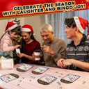ArtCreativity Christmas Bingo Game - 30 Players Kids Christmas Bingo - Holiday 30 Player Cards for Family Game Night - Christmas Games for Classroom