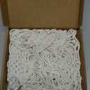 Stuffed Animal Storage Organizers Corner Hanging Ne 60" L Stuffy Animal Hammock Macrame Toy Display Plush Toy Holder Wall, Kid Bedroom Decor Boho Nursery Playroom Organizer 60" L (Cream)