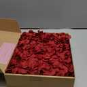 Cherica Dark Red Hydrangea Artificial Flowers Bulk, 30 Pcs Faux Hydrangea Flowers Heads, Artificial Fake Silk Hydrangea Flowers with Stems, Red Flowers Artificial for Decoration Wedding Dcor