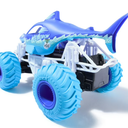 Monster Jam, Megalodon Ice RC Monster Truck in 1:24 Scale, Kids Toys for Boys