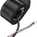 ZYAMY Throttle Accelerator Replacement Part with Male Connector for Xiaomi M365/Pro 1S Electric Scooter, Black
