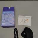 Nulea M501 Wireless Trackball Mouse, Rechargeable Ergonomic, Easy Thumb Control, Precise & Smooth Tracking, 3 Device Connection (Bluetooth or USB Receiver), Compatible for PC, Laptop, Mac, Windows.