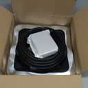 #6 Epdm Metal Roof Vent Boot, Flexible Roofing Boots Fits Pipe Od 4 3/4'' to 10'', Metal Roof Jacks Flashing for Houses Includ Roofing Screws & Hex, Black/ 1 Pcs