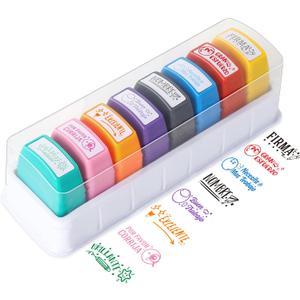 8Pcs Spanish Teacher Grading Stamp Self Inking Stamp Motivation Encouraging Classroom Stamp for Education Homework Prize Reward Stationery Supplies 8Pcs Spanish Teacher Grading Stamp Self Inking Stamp Motivation Encouraging Classroom Stamp for Education Homework Prize Reward Stationery Supplies