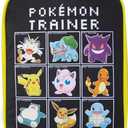 Pokemon Lunch Bag Boys Girls Anime Pikachu Insulated Lunch Box Kids Cooler Bag for Snacks Daycare Travel Picnic School Supplies Gifts for Kids (Black)