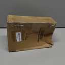 Comfify Yoga Cat Decorative Paper Towel Holder or Toilet Paper Holder - Adorable Downward Dog Pose Kitty- Cast Iron Paper Towel Stand - Antiqued Cast Iron White Color - 18.5" - Silver with Black