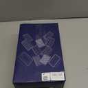 WIBIMEN Large Ice Cube Molds, Big Round Whiskey Ice Cube Trays for Freezer, Easy to Fill & Release, Whiskey Bourbon Cocktail(2.5In*8 Balls- Blue/2 Pack)