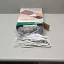 Snailax Heating Pad & Foot Warmer with 6 Temperature Settings & Auto Shut Off, 17x33, Washable Fast Heated Pads for Back Pain Relief,Abdomen,Feet,Back,Cramp(Grey)