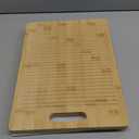 Sliding Tray for Coffee Maker, Appliance Slider Bamboo with Rubber Wheels for Heavy Kitchen Appliances, Coffee Pot Slider Tray for Countertop(14"D x 9.5"W)