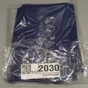 Cloth Placemats Set of 6, Cotton Linen Blend Machine Washable Durable Linen Table Mats, Heat Resistant Placemats Wrinkle Free Place Mats for Dining Table, Easy to Clean (Navy Blue, 6)