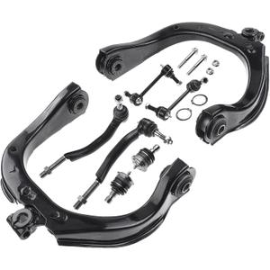 A-Premium Set of 8, Upper Control Arm, Sway Bar Link, Upper Ball Joint, Outer Tie Rod End, Compatible with Chevy Buick GMC - 2002-2009 - Rainier, Trailblazer (EXT), SSR, Envoy (XL/XUV), Ascender