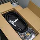 GEVEELIFE Drywall Sander, 880W Popcorn Ceiling Removal Tool, Drywall Sander with Vacuum Dust Collector, 5 Variable Speed 1000-2100RPM, LED Light, Foldable & Extendable Handle, 12 Sanding Discs (Orange)