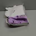 Running Vest for Women Men, USA Original Patent, Adjustable Chest Straps Running Hydration Vest with 500ml Soft Flask, Lightweight Reflective Hydration Backpack for Marathon (X-Small-Small, Purple)