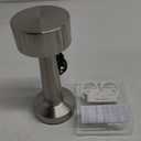 Chronos Modern Cordless LED Table Lamp (Silver) - USB Rechargeable Portable Touch Control Dimmable 3 Light Color Tunable Table Lamp for Hotel, Cafe, Restaurant or Home for Bedside, Center or Dining