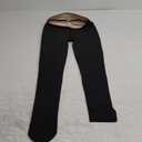 CHRLEISURE Women's Fleece Lined Tights - Fake Sheer Warm Pantyhose Thick Winter Leggings L/M