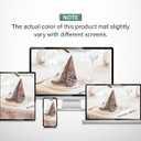 RUVANTI Cloth Napkins Set of 6 Cotton 100%, 18x18 Inches Napkins Cloth Washable, Soft, Absorbent. Cotton Napkins for Parties, Christmas, Thanksgiving, Weddings, Dinner Napkins Cloth - Dusty Palette