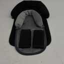 COOLBEBE New Babybody Support & Strap Covers Set for Newborn Infant Toddler- Extra Soft Stroller Cushion Pads Car Seat Insert, Perfect for Carseats, Strollers, Swings, Black