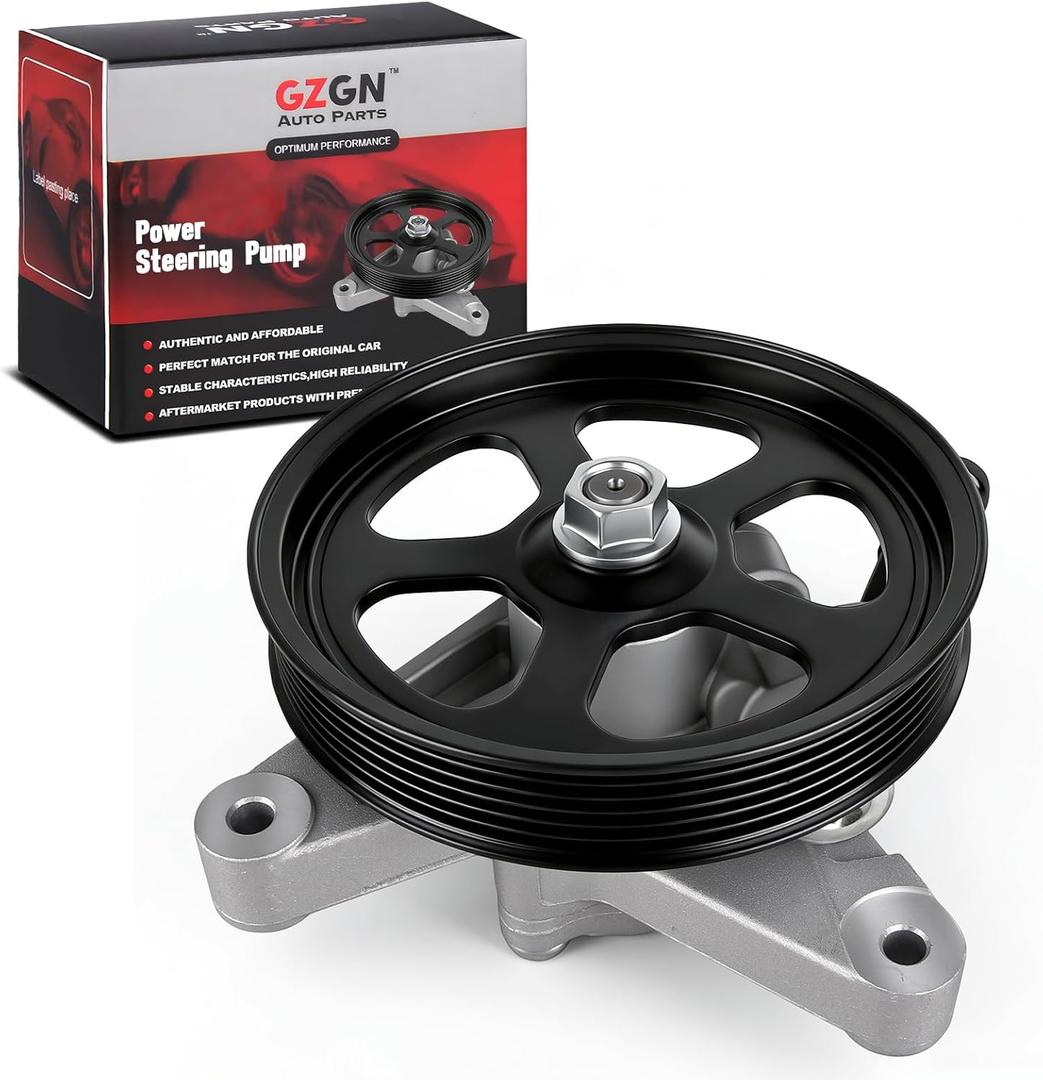 Power Steering Pump 21-5441 with Pulley Compatible with Honda Pilot 2005-2008, Acura TL 3.2L 2004-2008, Acura TL 3.5L 2007-2008 Power Assist Pump Replace# 56110RDAA01
