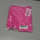 Womens Sleeveless Crop Tops Square Neck Double Layer Workout Fitness Basic Cropped Tank Top (Pink, XL)