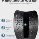 Back Massager-Back Stretcher for Relieving Back Pain, Adjustable Back Massage Board, Used for Spinal Decompression and Back clamp Pain Relief Device, Suitable for Home and Office use.