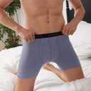 BAMBOO COOL Men's Ultra Breathable Underwear,No Riding Up Boxer Briefs with ComfortFlexible Waistband,Multipack (XXXL)