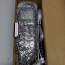 Landline Phone, Corded Phone for Home, Mini Wall Telephone with Caller ID, Vintage House Phone with LCD Display, Incoming Memories/Memories Checking/Call Back Function (Black)