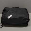 LOKHOM Outdoor Rug for Patio 6x9 ft Reversible Plastic Straw Patio Camping Rug, Floral Waterproof RV Mat for Camper Indoor Outdoor Carpet for Deck Porch Picnic Beach Balcony Backyard, Grey & White