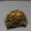 Lion Mane for Dog, Lion Mane Costume for Dog Cat, Adjustable Cute Pet Halloween Costumes Birthday Party Cosplay Apparel (Brown, Large)