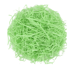 Pack Of 2 AVOIN Easter Grass, 9 Oz Easter Basket Grass, Shredded Tissue Easter Grass Basket Filler, Easter Grass Paper for DIY Easter Gift Wrapping, Easter Egg Stuffer Party Supplies (Green)