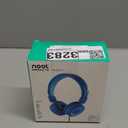 noot products Kids Headphones K11 Foldable Stereo Tangle-Free 5ft Long Cord 3.5mm Jack Plug in Wired On-Ear Headset for iPad/Amazon Kindle,Fire/Boy/Girl/School/Laptop/Tablet(Skyline Blue)