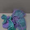 Mermaid Dress, Mermaid Tail Costume Little Girls Princess Dress up with Crown for Girl Gift (4-5 T, Blue Purple)